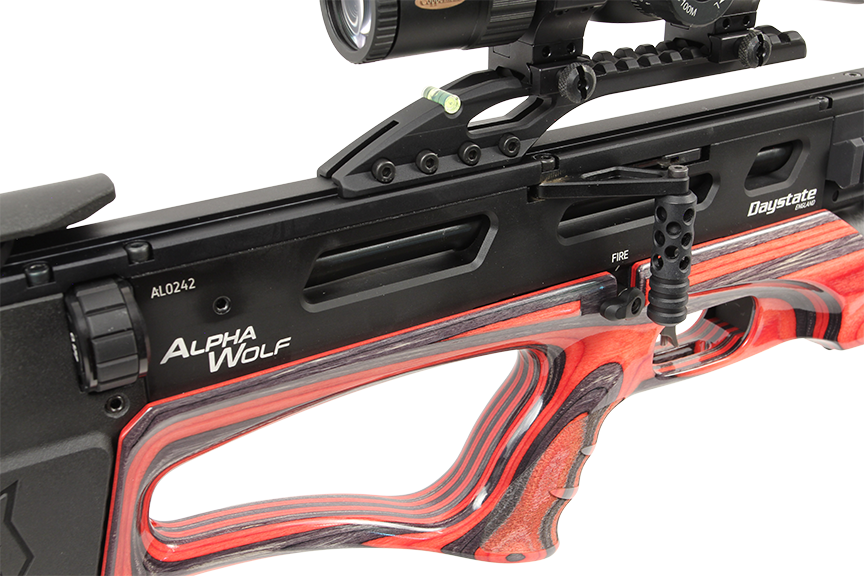 Daystate Alpha Wolf Red Laminate Daystate Alpha Wolf Red Laminate